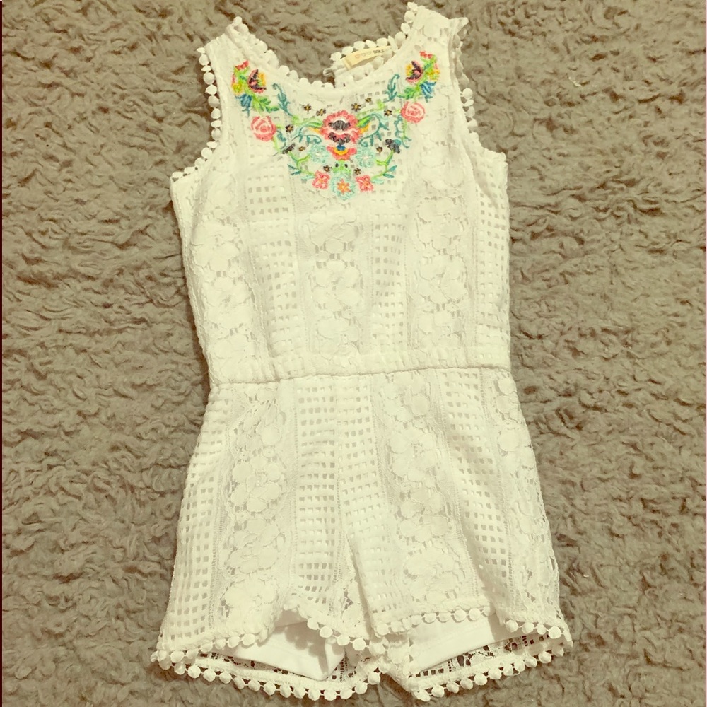 Lace romper